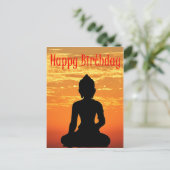 Postale Carte anniversaire_Bouddha (Debout devant)