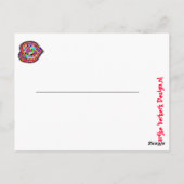 POSTALE CARTE ANNIVERSAIRE DE ENFANT (Dos)