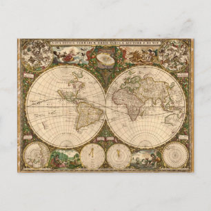 POSTALE CARTE ANTIQUE