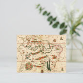 Postale Carte antique d'Amérique du Sud (Debout devant)