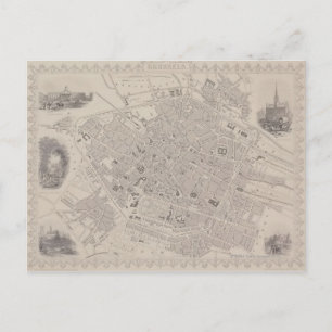 Postale Carte antique de Belgique