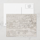 Postale Carte antique de Croatie (Devant / Derrière)
