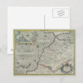 Postale Carte antique de l'Afrique de l'Ouest (Devant / Derrière)