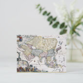 Postale Carte antique de l'Asie | 1696 (Debout devant)