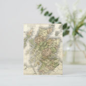 Postale Carte antique de l'Écosse (Debout devant)