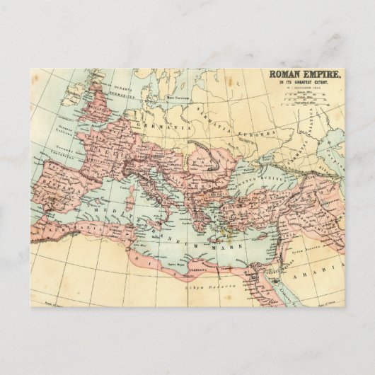 Postale Carte antique de l'Empire romain (Devant)