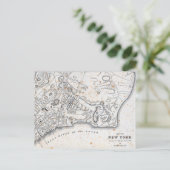 Postale Carte antique de New York (Debout devant)