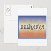 Postale Carte antique DelMarVa (Devant / Derrière)