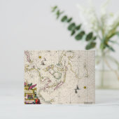 Postale Carte antique des Indes orientales (Debout devant)
