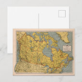 Postale Carte antique du Canada (Devant / Derrière)