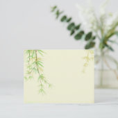 Postale Carte aquarelle peinte avec stylisé sauvage (Debout devant)