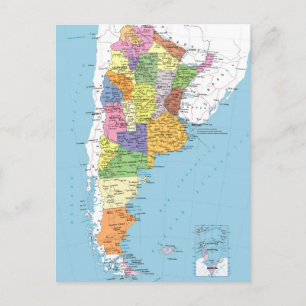 Postale Carte Argentine