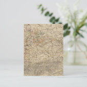 Postale Carte Atlas Allemagne (Debout devant)