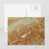 Postale Carte Atlas Suisse (Devant / Derrière)