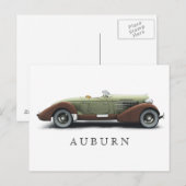 Postale Carte Auburn_851 (Devant / Derrière)