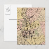 Postale Carte Auburn, Lewiston (Devant / Derrière)