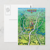 Postale Carte Austin (Devant / Derrière)