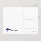 POSTALE CARTE AUSTRALIA KANGAROO (Dos)