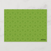 Postale Carte B461 du numéro de tableau Lime et Mariage no (Dos)