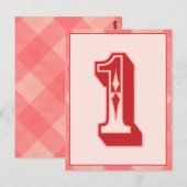 Postale Carte Bannière de type "1" (Devant / Derrière)