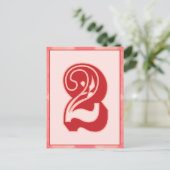 Postale Carte Bannière de type "2" (Debout devant)