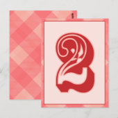 Postale Carte Bannière de type "2" (Devant / Derrière)