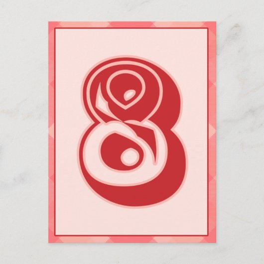 Postale Carte Bannière de type "8" (Devant)