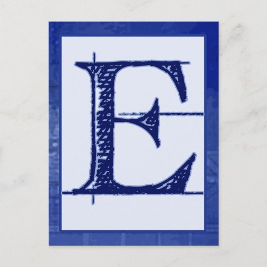 Postale Carte Bannière de type "E" (Devant)