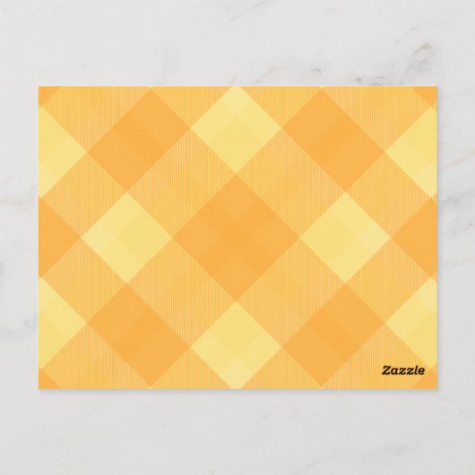 Postale Carte Bannière de typographie "A" (Dos)