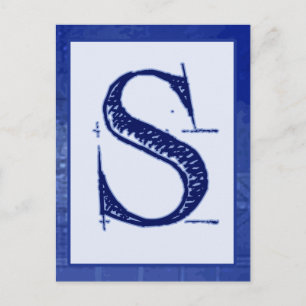 Postale Carte Bannière type "S"