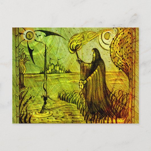 Postale Carte Be Wise in Nature (Devant)