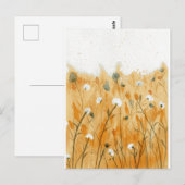 Postale Carte blanche à personnaliser (Devant / Derrière)