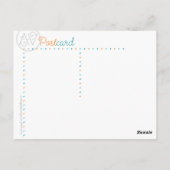 Postale Carte bleue Willow (Dos)