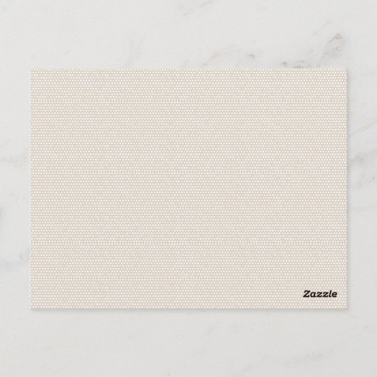 Postale Carte Boho Script Baby shower Conseils (Dos)