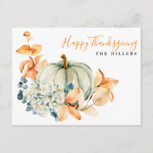 Postale Carte bon thanksgiving
