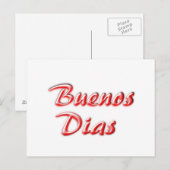 Postale Carte Bonne Journee (Devant / Derrière)