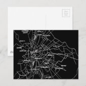 Postale Carte Budapest Hongrie (Devant / Derrière)