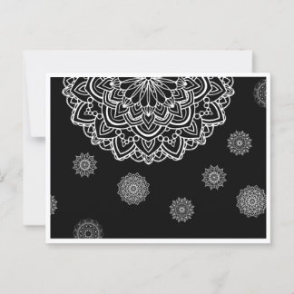 Postale Carte cadeau avec art manadala