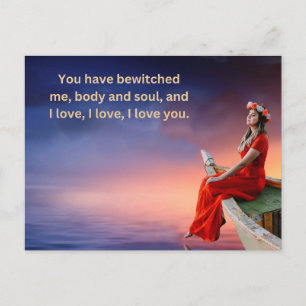 Postale Carte cadeau de la Saint-Valentin amour