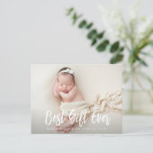 Postale Carte cadeau de Noël (Debout devant)