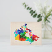 Postale Carte Canada (Debout devant)