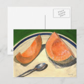 Postale Carte Cantalope Juicy (Devant / Derrière)