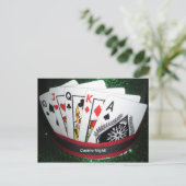 Postale Carte Casino Night Party (Debout devant)