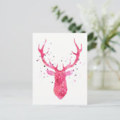 Postale carte Cerf (Debout devant)