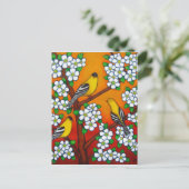 Postale Carte Chardonnay Sunset (Debout devant)