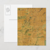 Postale Carte Chevalier de San Francisco (Devant / Derrière)