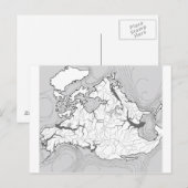 Postale Carte circulatoire (Devant / Derrière)