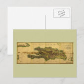 Postale Carte classique 1805 Antiquaire d'Hispaniola (Devant / Derrière)