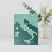 Postale Carte Classique De L'Italie (Debout devant)