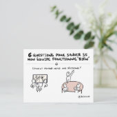 Postale Carte coaching d'équipe "4/6 : Décision" (Debout devant)